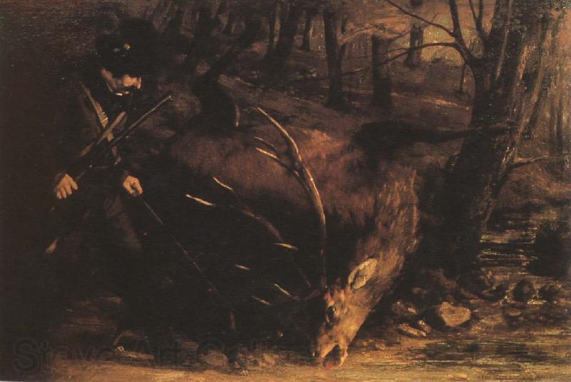 Gustave Courbet Hunter France oil painting art